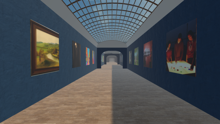 And image of the Endless AI Art Gallery