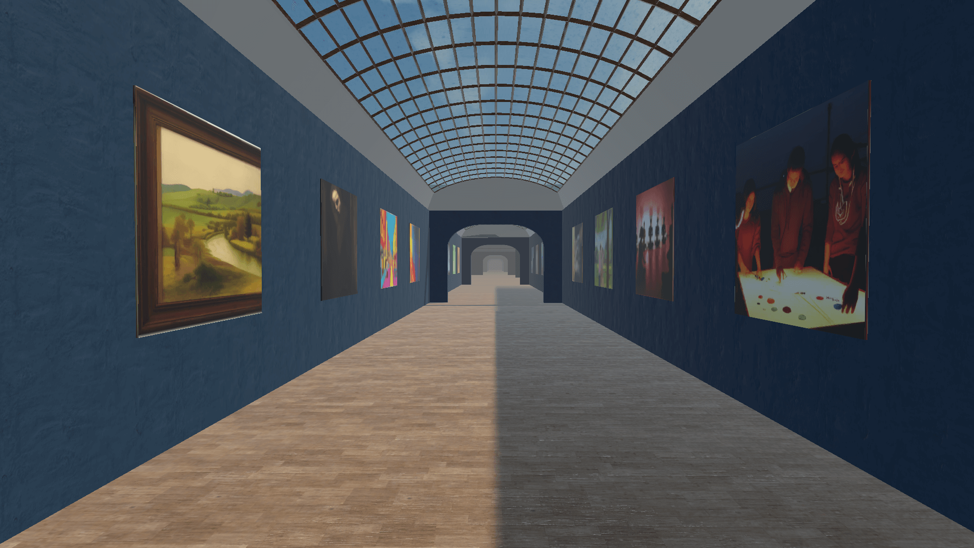And image of the Endless AI Art Gallery
